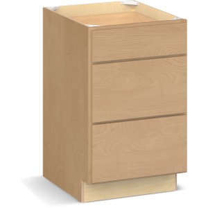 RELIABILT Parkstone II Base Cabinet, Wheat Stained, 21" W, 3 Drawers, Fully Assembled - 641101 | Lowe's Pro Supply